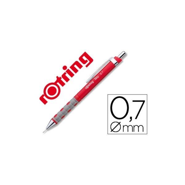 Rotring Lapiseira Tikky 0.7mm Red | KuantoKusta