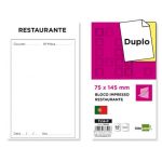 LiderPapel Bloco de Notas de Restaurante 145x75mm Duplicado - 040128-76502