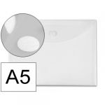 Fama Bolsa Envelope Plástico A5 c/ Velcro Transparente - 050121