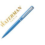 Waterman Caneta Esferográfica com Adornos Cromados Allure Azul - A26515635