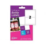 Avery A6 Bottle Labels HBL02 (2x) - 5014702025952