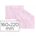Liderpapel Envelope Marmoreado 160x220mm Rosa 25 un. - L73724