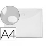 Fama Bolsa Envelope Plástico A4 c/ Velcro Transparente - 050110