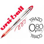 Uni-Ball Marcador 0.8mm Roller Ball UB-200 Vision Vermelho 12 Un.