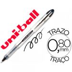 Uni-Ball Marcador 0.8mm Roller Ball UB-200 Vision Preto 12 Un.