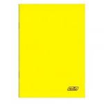 Firmo Caderno A4 60 Fls Agrafado Pautado Amarelo Spring - 040385