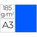 Gvarro Cartolina A3 185Grs Azul Mar 50 un. - L54768