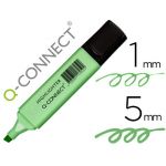 Q-connect Marcador Fluorescente Verde Pastel 1 Un.