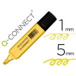 Q-connect Marcador Fluorescente Amarelo Pastel 1 Un.