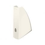 Leitz Porta-Revistas Wow Branco (31.2 X 7.5 X 25.8 cm)