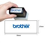 Brother 6 un. Carimbos 27mmx70mm p/ Brother SC-2000USB Azul - BROPR2770E6