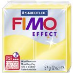 Staedtler Fimo Effect Pastilha 57 G. Pasta p/ Modelar Amarelo Translúcido