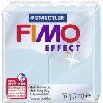 Staedtler Fimo Effect 57 G. Pasta p/ Modelar Quartzo Azul Translúcido