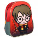 Mochila Pré Escolar 31cm 3D Harry Potter
