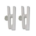 Mola Plástico p/ Porta Nomes Branco Pack 100 Un.
