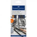 Faber-castell Conjunto de Desenho Carvão Faber Castell Multicolor