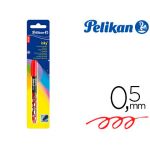 Pelikan Marcador Inky Apagável 273/b Ponta de Fibra 0.5mm Vermelho em Blister - 916197