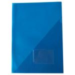 Staples Classificador Triângulo A4 PVC Azul 324 5 Un.