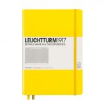 Leuchtturm1917 - Caderno de Notas A5 Capa Dura Quadriculado 5 X 5 mm Limão - A31207544