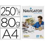 Navigator Papel Home Pack para Laser Jato de Tinta A4 80 g/m² Branco 250 Fls