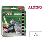 Alpino Marcador Crea Metalix Caixa de 7 Cores - OFF079241CE