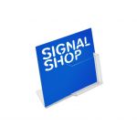 Signalshop Porta Menu em L+ Porta Cartões A4- Horizontal - 430WD/4061001000290