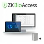 Zkteco ZK-BIOACCESS-5D Licença de Software de Controlo de Acesso Capacidade 5 Portas