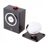 ZKteco YD-604 Retentor Electromagnético para Porta Simples com Botão de Comando NO NC 500 kg DC 24 V - YD-604