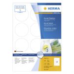 Herma Removable Round Labels 60 100 Sheet DIN A4 1200 pcs. - 4477