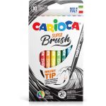 Carioca Marcadores Ponta de Pincel / Brush Pen 10 Un. - 42937