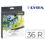 Lyra Marcadores Pincel Aqua Brush Duo 36 Un.