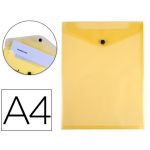 Liderpapel Envelopes Saco A4 Plásticos Coloridos com Mola Amarelo - 59424