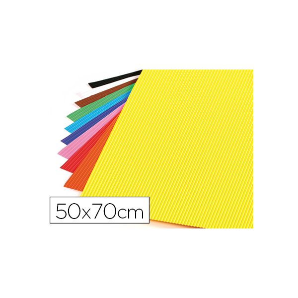 Liderpapel Eva Ondulada 50x70cm Cores Sortidas Pack 10 Un Kuantokusta 2991