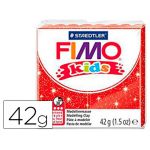 Staedtler Pasta Fimo Kids 42 gr. Vermelho Purpurina - OFF152356CE