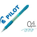 Pilot Caneta Super Grip Celeste Azul Claro Bol 0,4 mm 12 Unidades - S8422419
