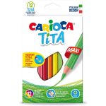 Carioca Lápis de Tita Maxi 12 Cores