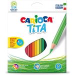 Carioca Lápis de Tita 24 Cores