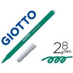 Giotto Marcador Turbo Color Lavável c/ Ponta Bloqueada Verde Escuro 12 Un.