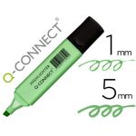 Q-connect Marcador Fluorescente Verde Pastel 10 Un.