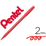 Pentel Marcador S360 Feltro Vermelho 12 Unidades