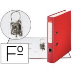 Esselte Aquivador de Alavanca Carton Forrado Pvc Folio Lomo de 50mm c/ Rado Vermelho - OFF063043CE
