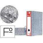 Liderpapel Aquivador de Alavanca Carton Forrado Folio Jaspeado Gris c/ Caja Classic Red - OFF058604CE