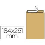 Liderpapel Envelopes Bolsa Quarto Prolongado 184 x 261mm Kraft SB51 250un. - 31938