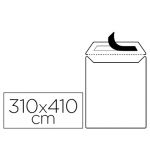 Liderpapel Envelope Bolsa Branco 310X410 mm c/ Aba Tira de Silicone Papel Offset 100 gr. (250 un. - OFF006205CE