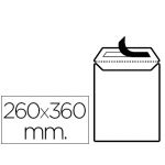 Liderpapel Envelope Bolsa Branco 260X360 mm c/ Aba Tira de Silicone Papel Offset 100 gr. (250 un. - OFF006204CE