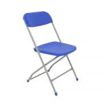 PYC Pack 5 Cadeiras Dobráveis Viveros Azul