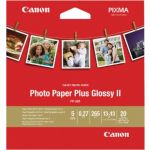 Canon Papel Foto PP-201 Plus Glossy II 265g 13x13cm 20 Folhas