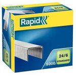 Rapid Pack 2 Caixas de Agrafos 24/6 Rapid (2/20 Folhas) Cx5000un