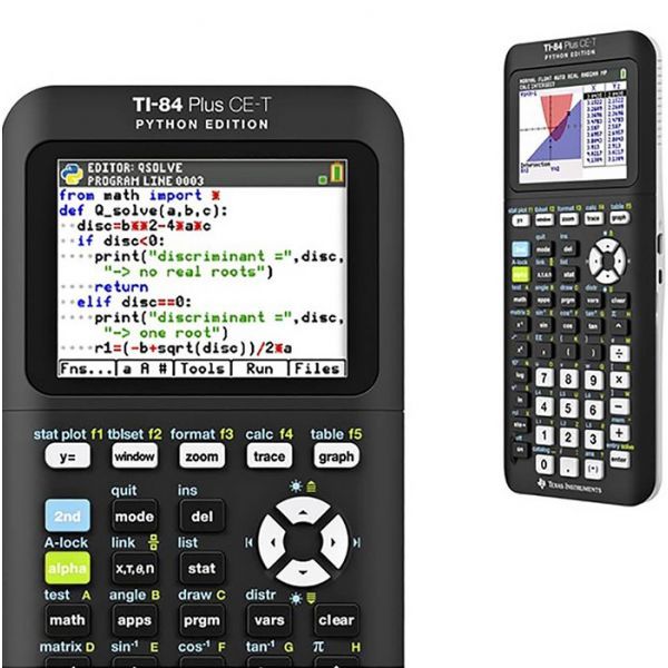 Texas Instruments Calculadora Gráfica TI84 Plus CET Python Edition Kuantokusta Texas Instruments Calculadora Gráfica TI84 Plus CET Python Edition Kuantokusta