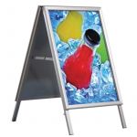 Suportes Expositor P/ Poster Eco A-board B1 700x1000mm Interior - UAB255HNB1-B1